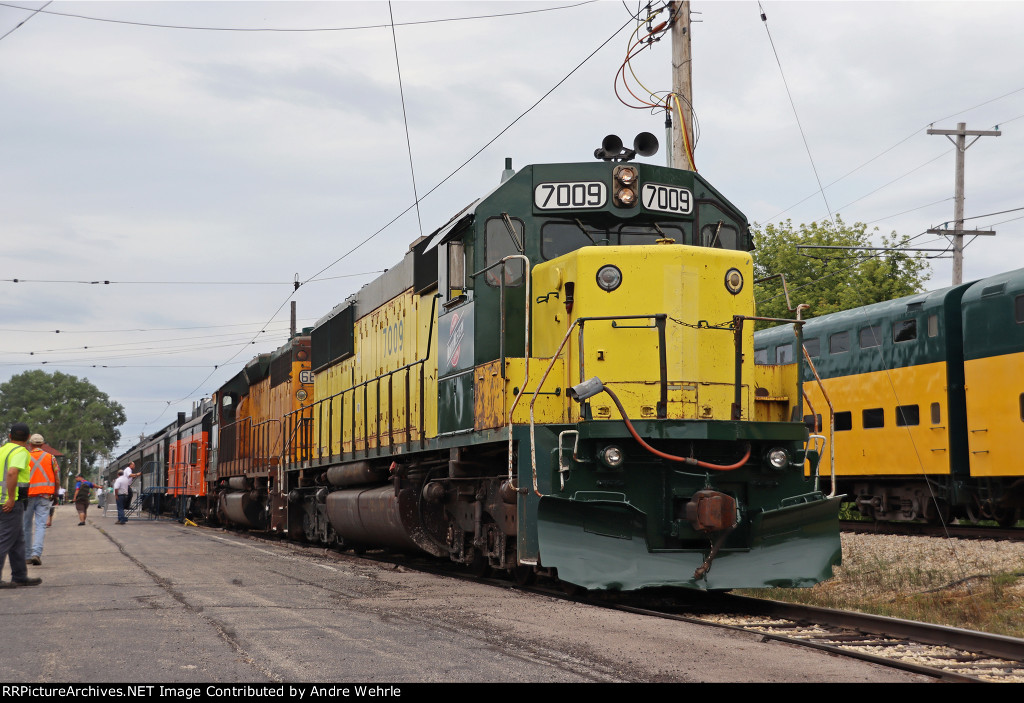 CNW 7009 is the star of Diesel Days 2023